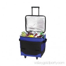 Picnic at Ascot 60-Can Collapsible Rolling Cooler